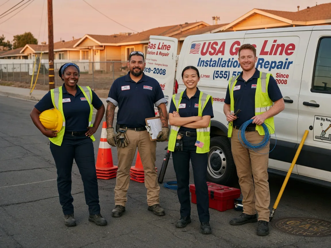 Gas Line Installation company in Sterling, ND